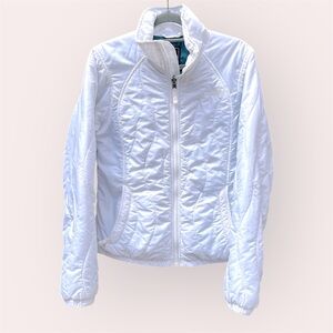 The North Face Women's White Quilted Puffer Jacket S/P